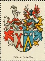 Wappen Freiherr von Scheffer