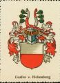 Wappen Grafen von Hohenberg nr. 2874 Grafen von Hohenberg