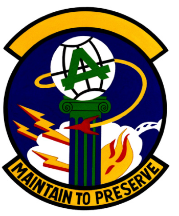 Coat of arms (crest) of the 1605th Civil Engineer Squadron, US Air Force