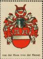 Wappen von der Hoes nr. 3464 von der Hoes