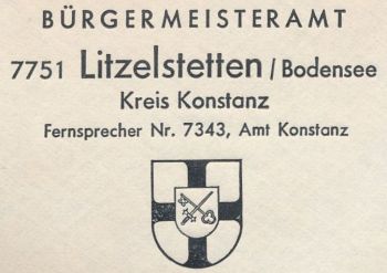 Wappen von Litzelstetten/Coat of arms (crest) of Litzelstetten