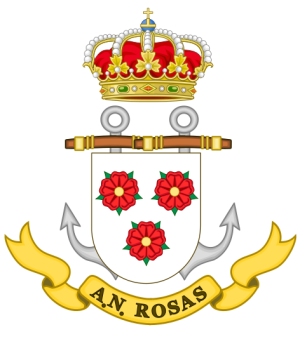 Naval Assistantship Rosas, Spanish Navy.png