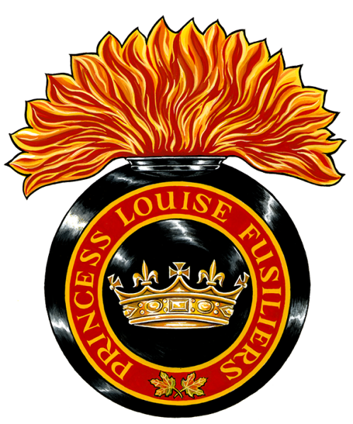File:The Princess Louise Fusiliers, Canadian Army.png