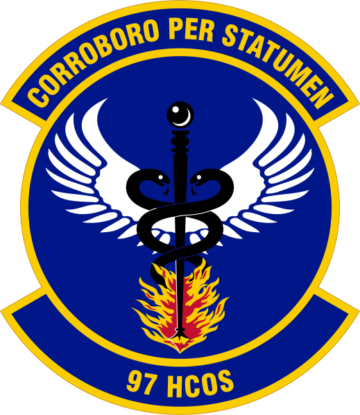 File:97th Healthcare Operations Squadron, US Air Force.png