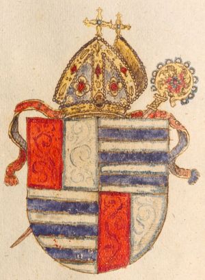 Arms (crest) of Johann Otto von Gemmingen