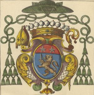 Arms of Olivier-Gabriel de Lubières du Bouchet