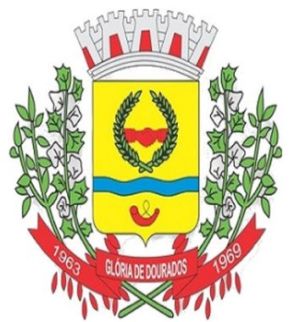 Arms (crest) of Glória de Dourados