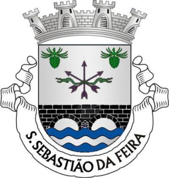 Brasão de São Sebastião da Feira/Arms (crest) of São Sebastião da Feira