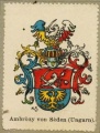 Wappen Ambròzy von Sèden nr. 1241 Ambròzy von Sèden