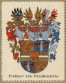 Wappen Freiherr von Frankenstein nr. 685 Freiherr von Frankenstein