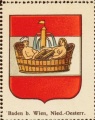 Arms of Baden (Niederösterreich)