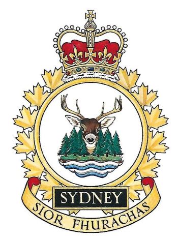 Coat of arms (crest) of the Canadian Forces Station Sydney, Canada