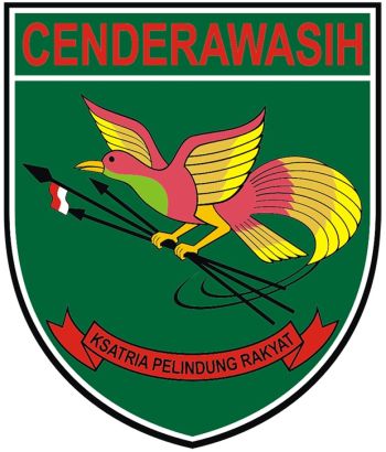 Coat of arms (crest) of the XVII Military Regional Command - Cenderawasih, Indonesian Army
