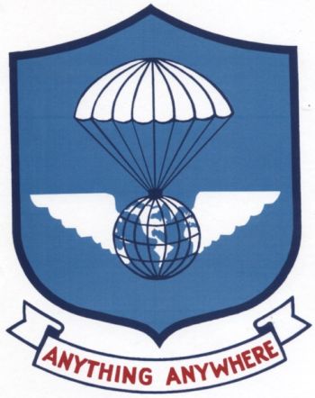 Coat of arms (crest) of the 18th Aerial Port Squadron, US Air Force