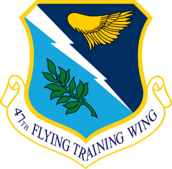 Coat of arms (crest) of the 47th Flying Training Wing, US Air Force