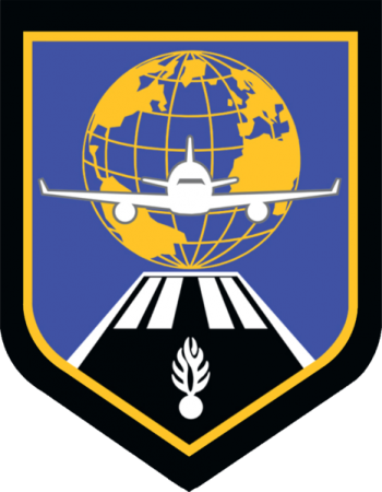 Coat of arms (crest) of the Air Transport Gendarmerie, France