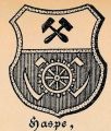 Wappen von Haspe/ Arms of Haspe