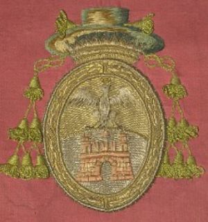 Arms (crest) of Giovanni Antonio della Beretta