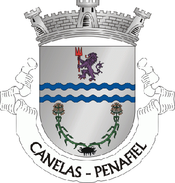 Brasão de Canelas (Penafiel)/Arms (crest) of Canelas (Penafiel)