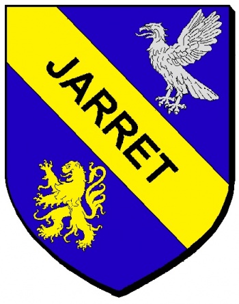 Blason de Jarret (Hautes-Pyrénées)/Arms (crest) of Jarret (Hautes-Pyrénées)