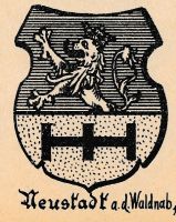 Wappen von Neustadt an der Waldnaab / Arms of Neustadt an der Waldnaab