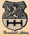 Wappen von Neustadt an der Waldnaab/ Arms of Neustadt an der Waldnaab