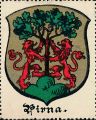 Wappen von Pirna/ Arms of Pirna