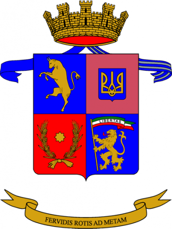 Coat of arms (crest) of the Railway Engineer Regiment, Italian Army