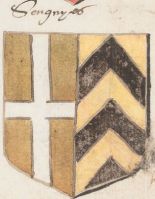 Blason de Soignies/Arms (crest) of Soignies