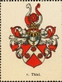 Wappen von Thiel nr. 1547 von Thiel