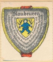 Wappen von Blaubeuren/Arms (crest) of Blaubeuren