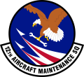 12th Aircraft Maintenance Squadron, US Air Force.png