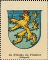 Wappen de Nicolas du Plantier