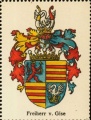 Wappen Freiherr von Gise nr. 2030 Freiherr von Gise