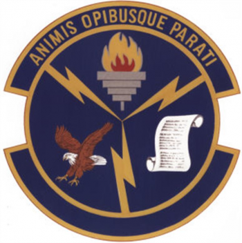 Coat of arms (crest) of the 42nd Force Support Squadron (Formerly 42nd Mission Support Squadron), US Air Force