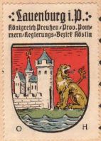Wappen von Lauenburg in Pommern/Arms (crest) of Lębork