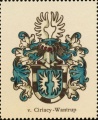 Wappen von Ciriacy-Wantrup nr. 2498 von Ciriacy-Wantrup