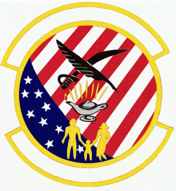 Coat of arms (crest) of the 3821st Air Command and Staff College Student Squadron, US Air Force