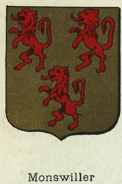 Blason de Monswiller/Coat of arms (crest) of {{PAGENAME