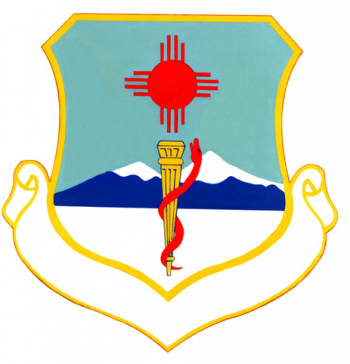 Coat of arms (crest) of the USAF Hospital Holloman, US Air Force