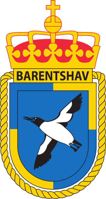 Coat of arms (crest) of the Coast Guard Vessel KV Barentshav, Norwegian Navy