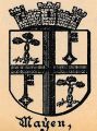 Wappen von Mayen/ Arms of Mayen