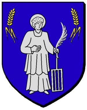 Blason de Mesnil-Saint-Laurent/Coat of arms (crest) of {{PAGENAME