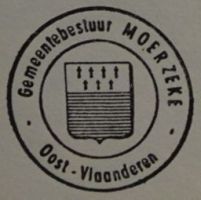 Wapen van Moerzeke/Arms (crest) of Moerzeke