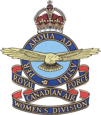 Coat of arms (crest) of the Royal Canadian Air Force Women's Division