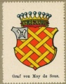 Wappen Graf von Moy de Sons nr. 179 Graf von Moy de Sons