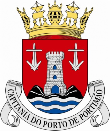 Coat of arms (crest) of Harbour Captain of Portimão, Portuguese Navy