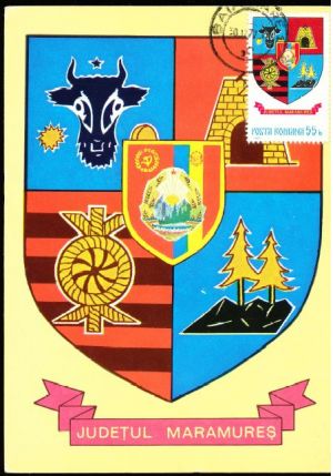 Coat of arms (crest) of Maramureș (county)
