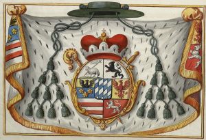 Arms of Johann Ernst von Löwenstein-Wertheim