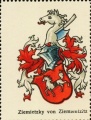 Wappen Ziemietzky von Ziementzitz nr. 1869 Ziemietzky von Ziementzitz